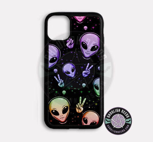 Rainbow Alien Phone case