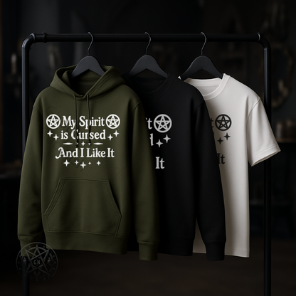 My Spirit Is Cursed But I Like It! Top - Shirt, Sweatshirt or Hoodie