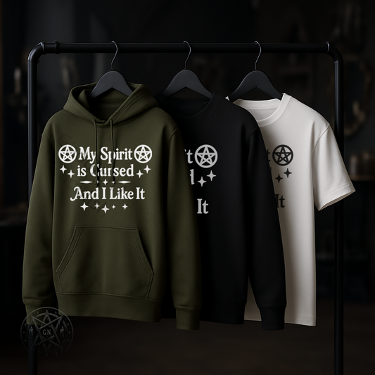 My Spirit Is Cursed But I Like It! Top - Shirt, Sweatshirt or Hoodie