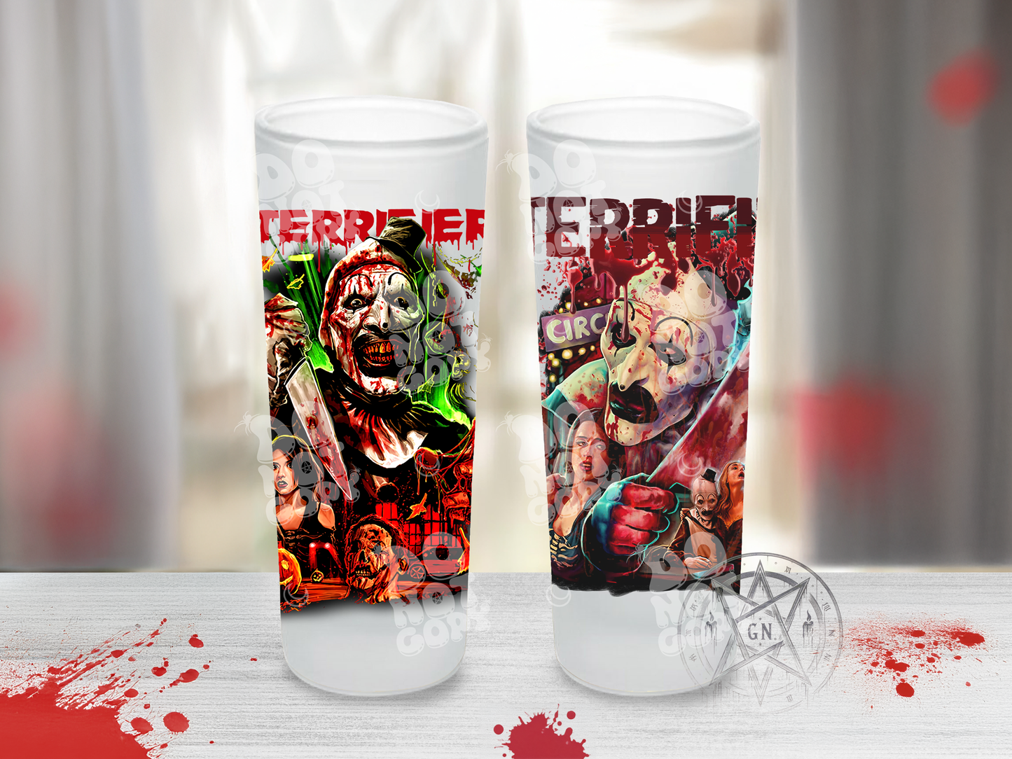 Terrifier Shot Glasses Set