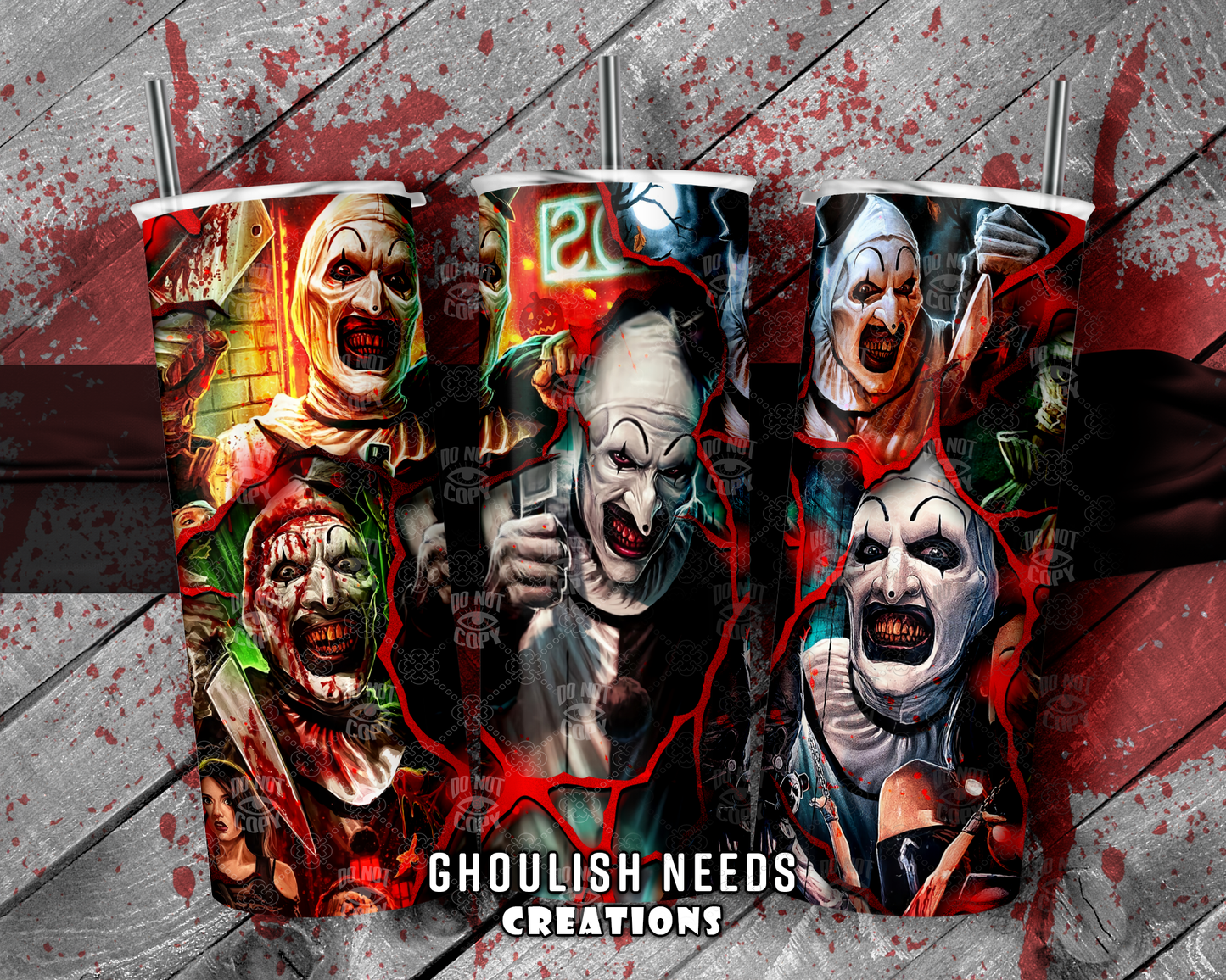 Terrifier 20oz Tumbler