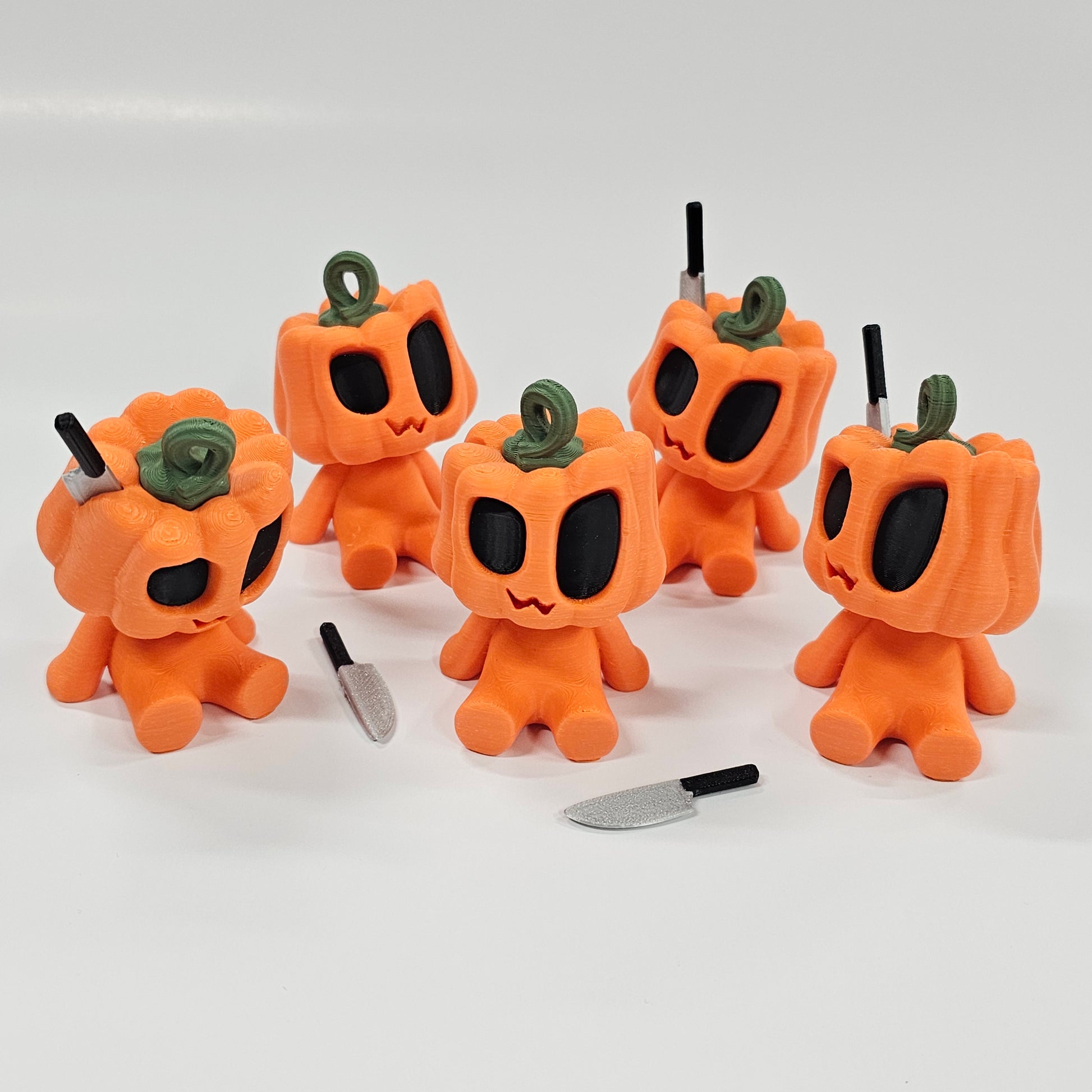 The Pumpkin Boy - 3d printed