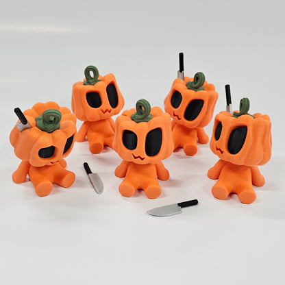 The Pumpkin Boy - 3d printed