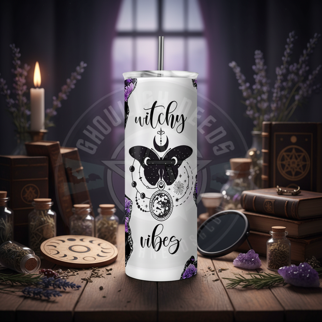 Witchy Vibes 20oz tumbler
