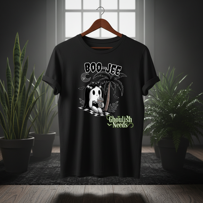 Boo-Jee - Black Hanging Mockup