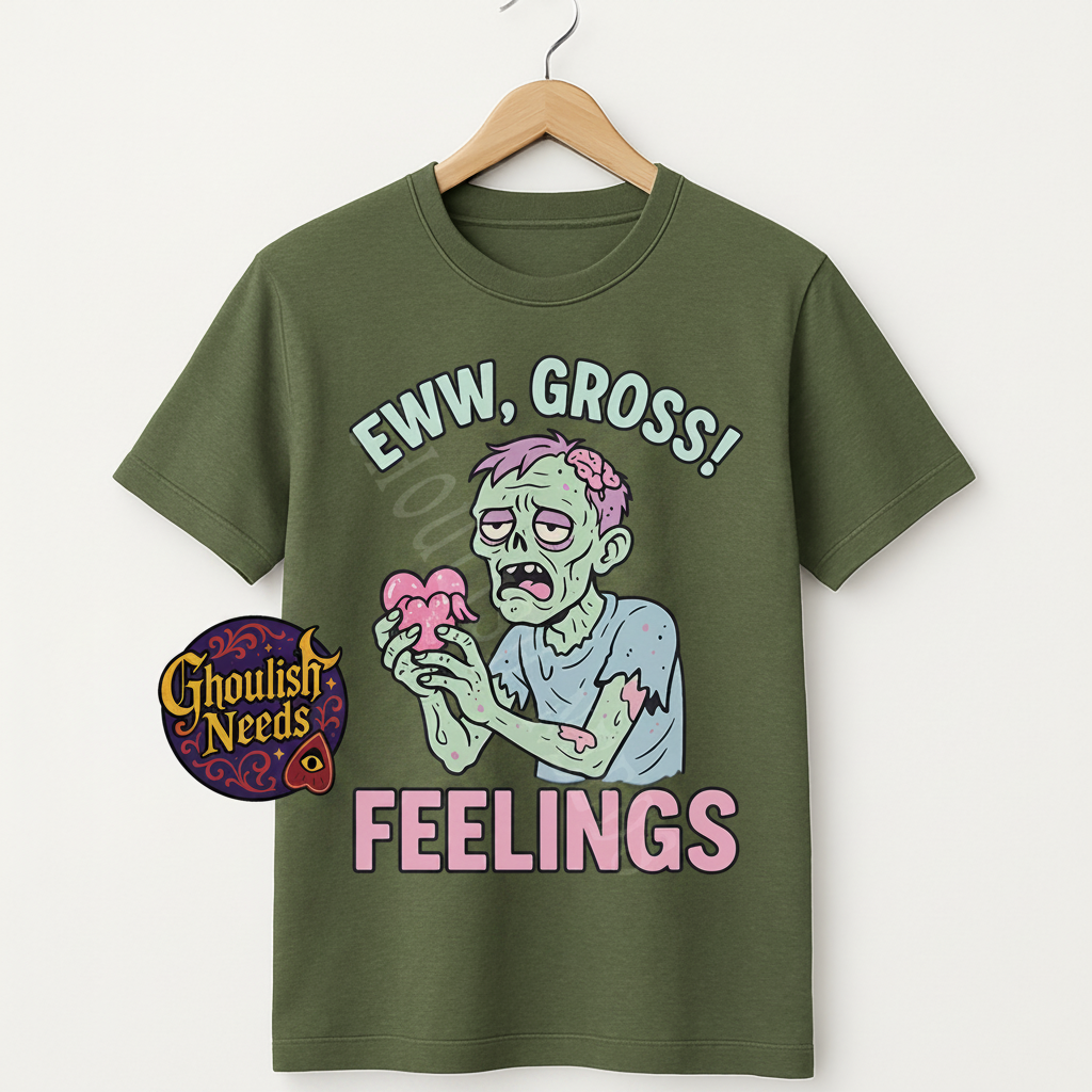 Eww Gross Feelings - Military Green