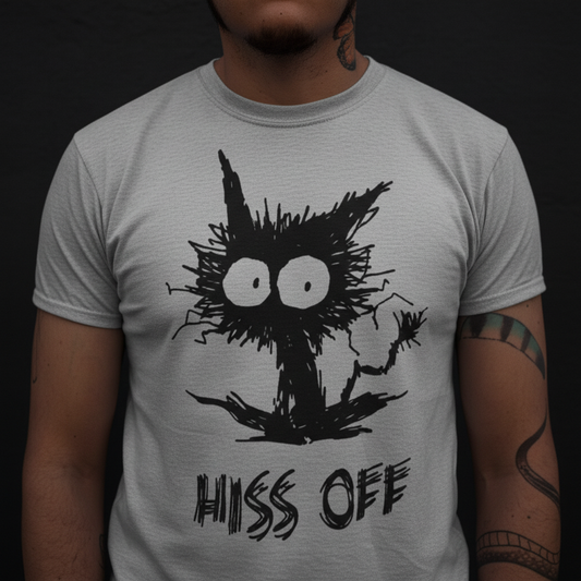 Hiss Off Close-Up Torso Mockup