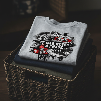 It Was Never a Phase - Dark Basket Mockup