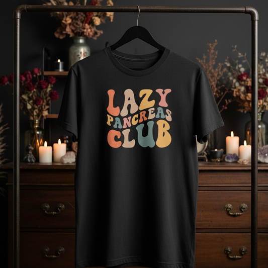 Lazy Pancreas Club Gothic Boho Rack Mockup
