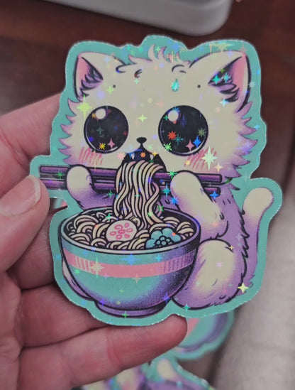 Ramen Cat Magnet