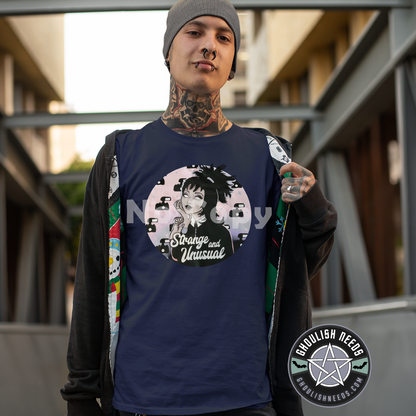 Strange and Unusual T-Shirt - Beetlejuice Inspired Graphic Tee