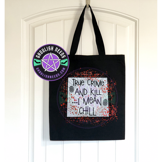 True Crime Tote Bag