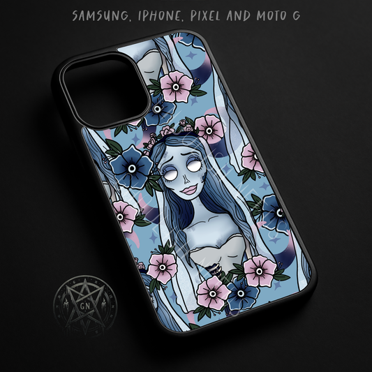 Blue Bride Phone Case – iPhone, Samsung, Pixel & Moto G