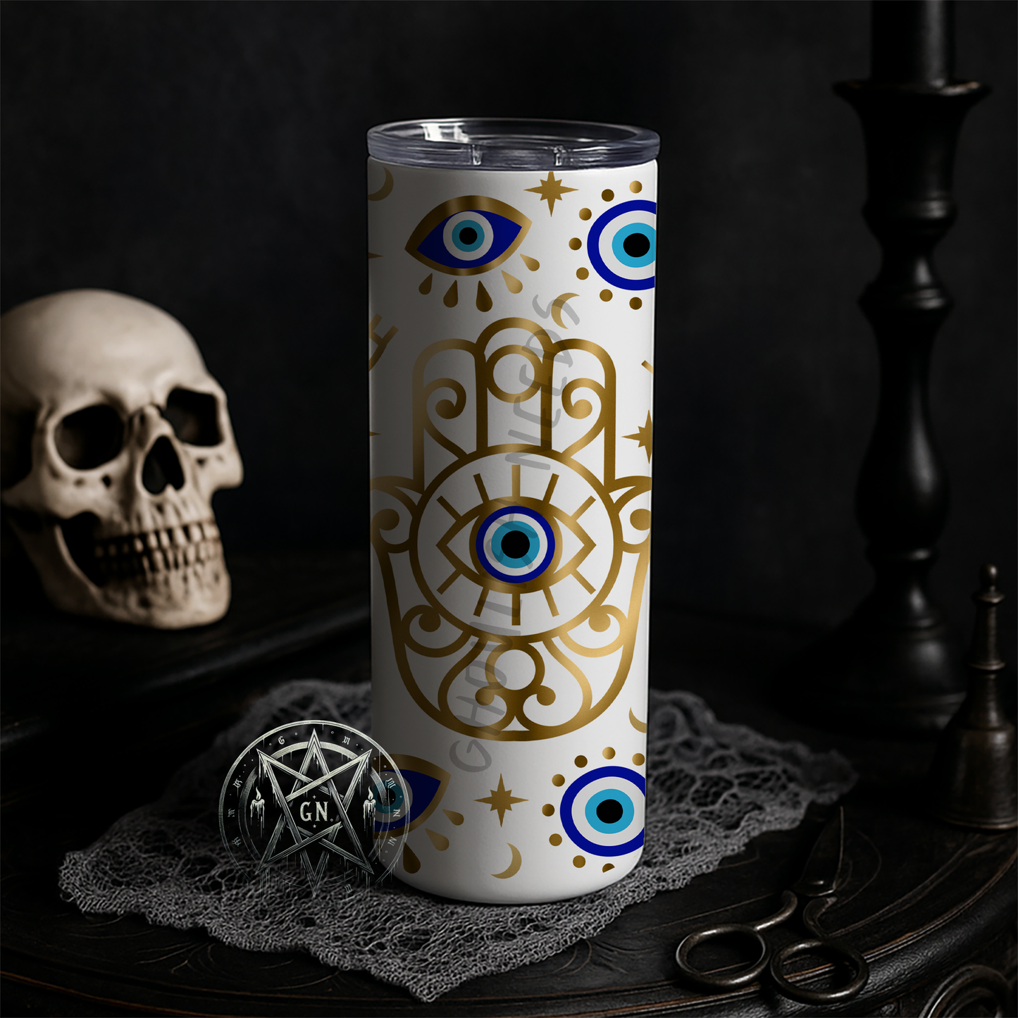Evil Eye 20oz Double Insulated Tumbler