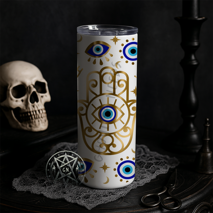 Evil Eye 20oz Double Insulated Tumbler