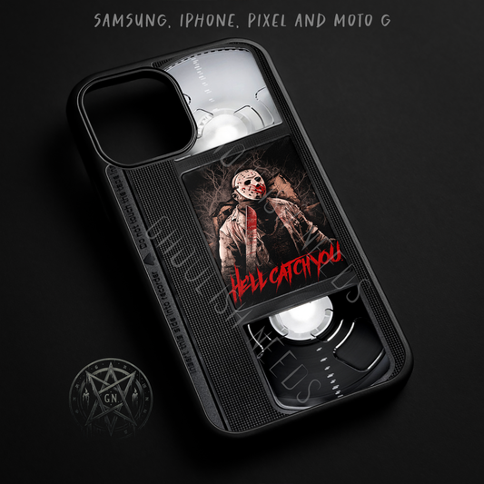 Hockey Mask VHS Phone Case – iPhone, Samsung, Pixel & Moto G