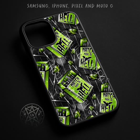 Match Made in Hell Phone Case – iPhone, Samsung, Pixel & Moto G