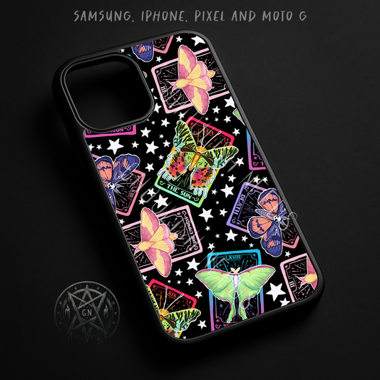 Moth Tarot Mix Phone Case – iPhone, Samsung, Pixel & Moto G