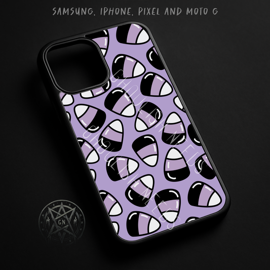 Purple Candy Corn Phone Case – iPhone, Samsung, Pixel & Moto G
