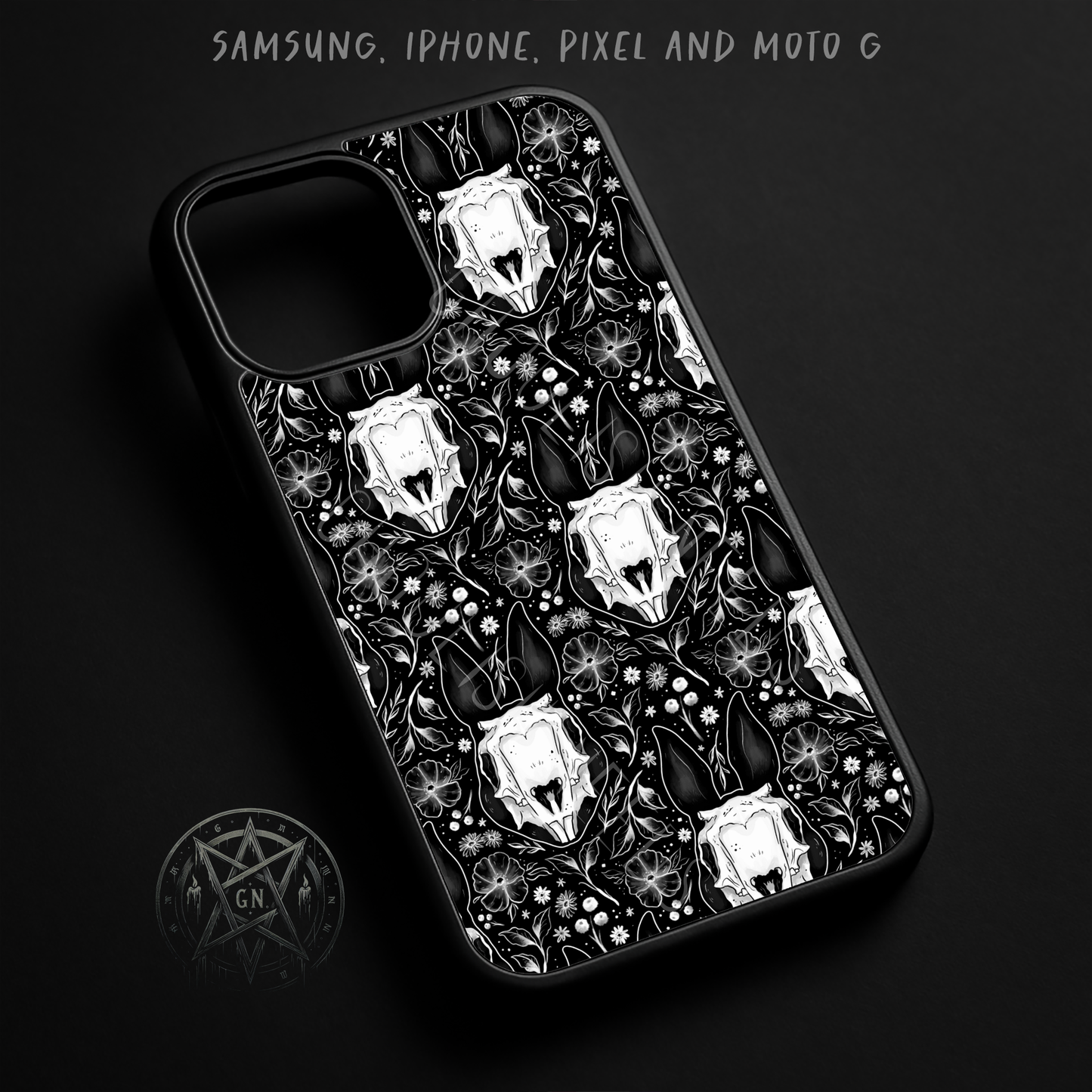 Skelly Bunny Phone Case – iPhone, Samsung, Pixel & Moto G