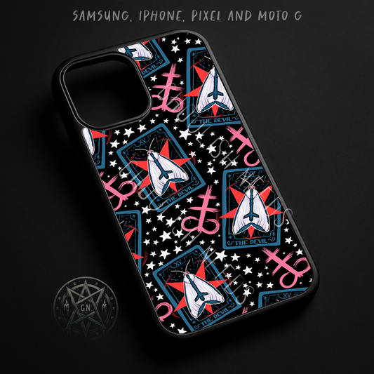 The Devil Moth Tarot Phone Case – iPhone, Samsung, Pixel & Moto G