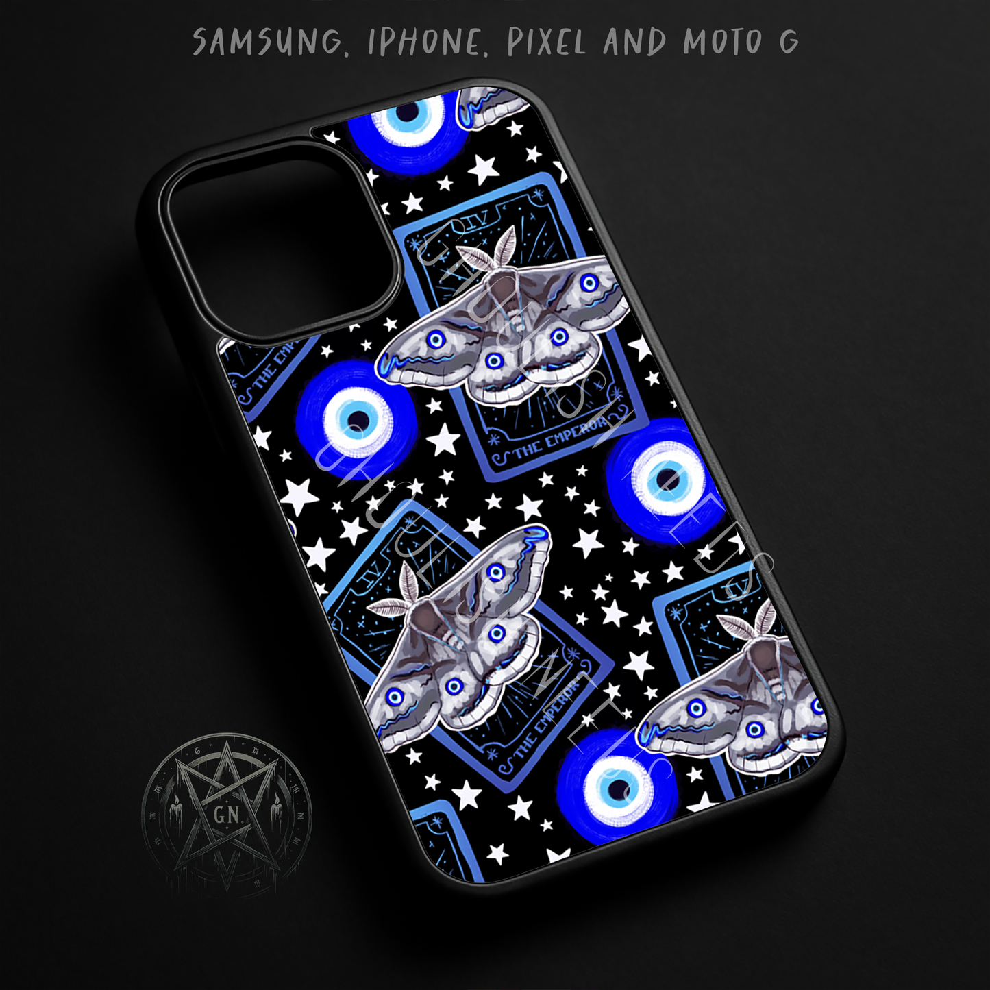 The Emperor Moth Tarot Phone Case – iPhone, Samsung, Pixel & Moto G