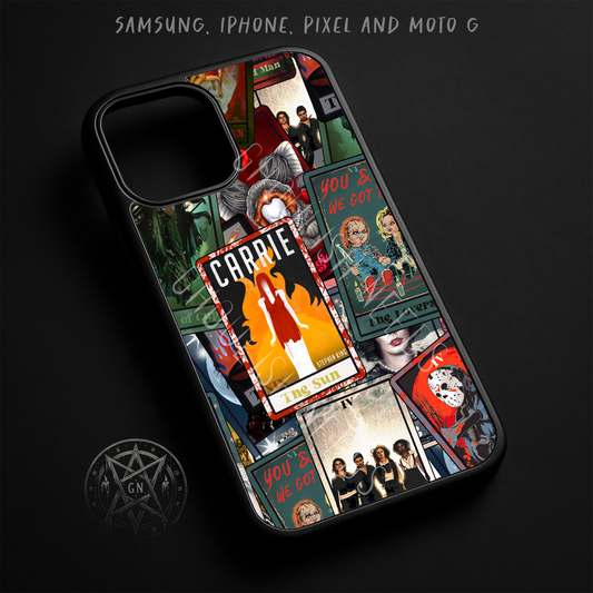 Horror Movie Icon Tarot Phone Case – iPhone, Samsung, Pixel & Moto G