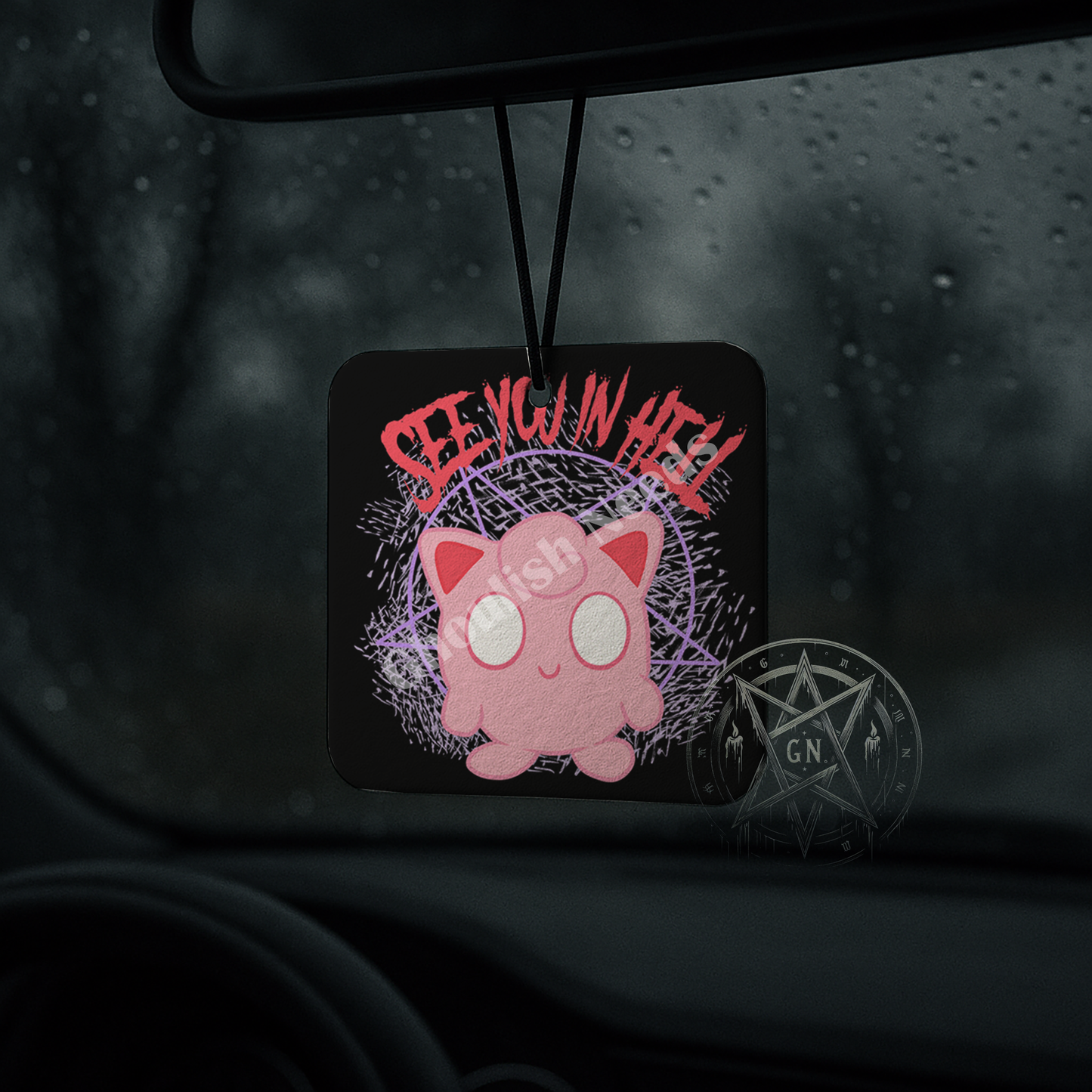 See you in Hell Car Air Freshener