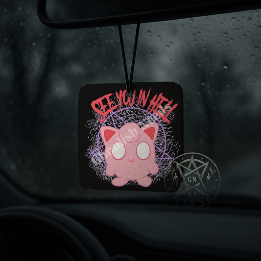 See you in Hell Car Air Freshener