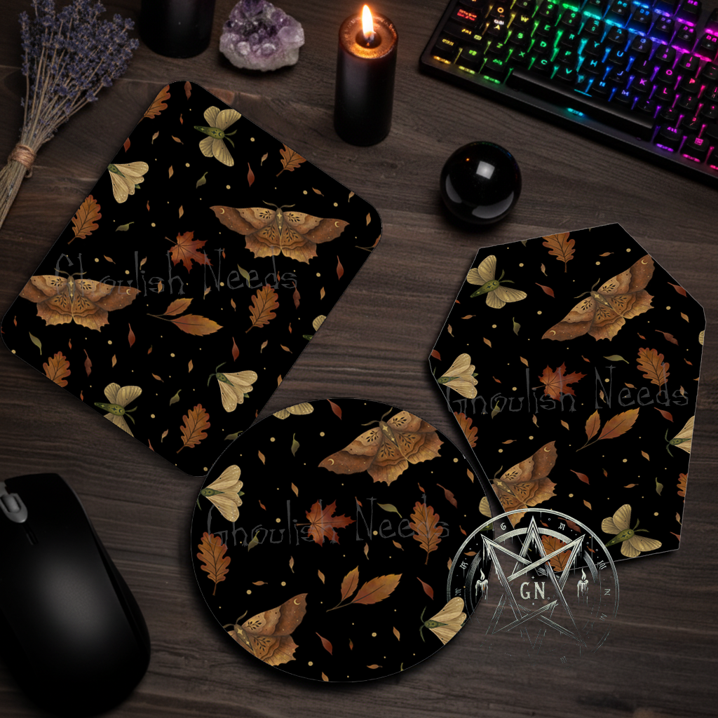 Autumn Moth Mousepad