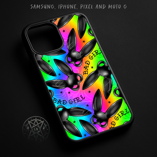 Bad Girl Bunny Phone Case – iPhone, Samsung, Pixel & Moto G