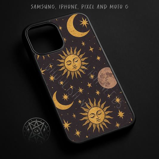 Golden Night Phone Case - iPhone, Samsung, Pixel and Moto G