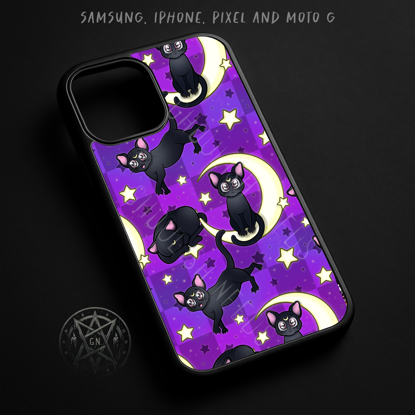 Luna Kitty Phone Case – iPhone, Samsung, Pixel & Moto G