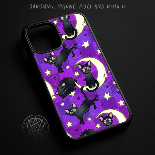 Luna Kitty Phone Case – iPhone, Samsung, Pixel & Moto G