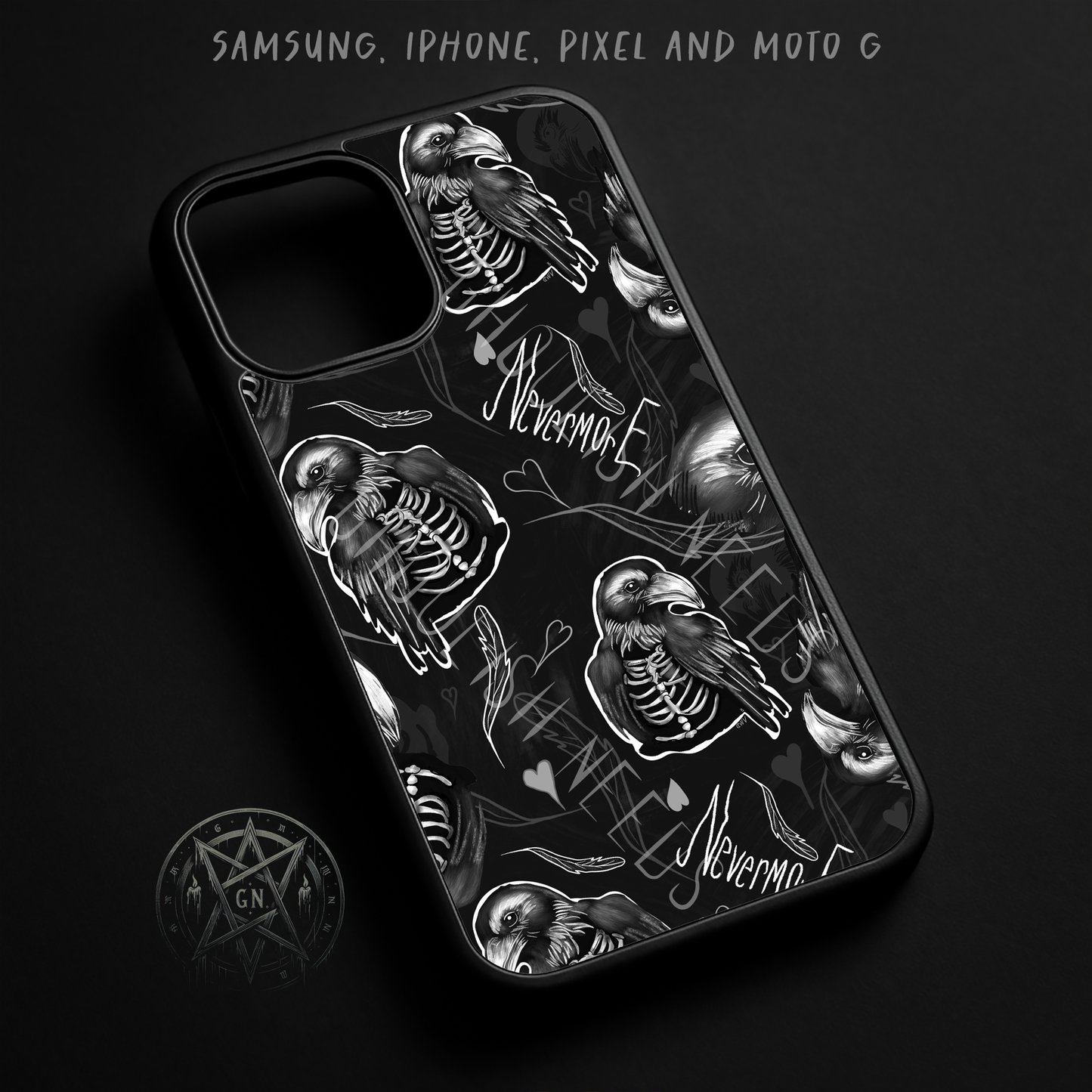 Nevermore Phone Case – iPhone, Samsung, Pixel & Moto G