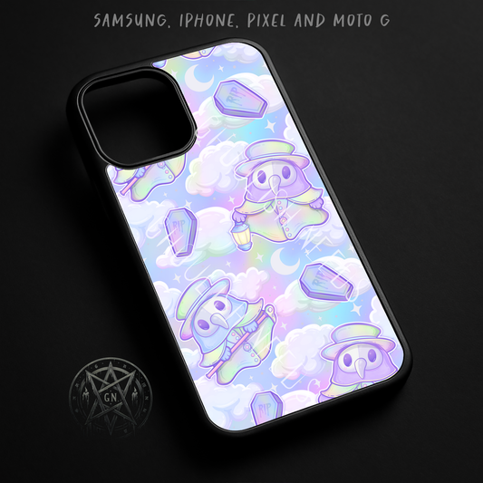 Pastel Plague Doctor Phone Case – iPhone, Samsung, Pixel & Moto G