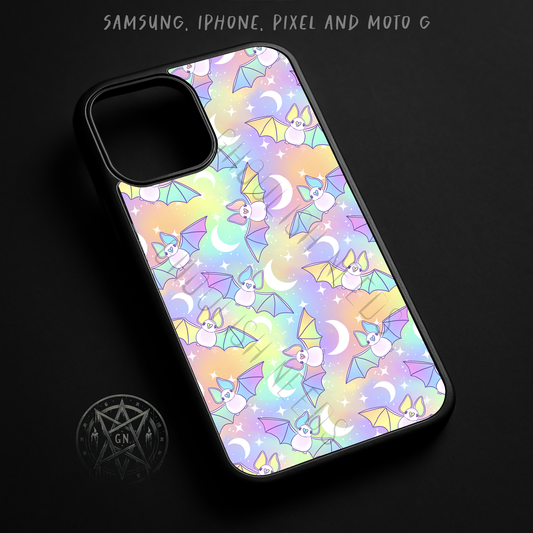 Rainbow Bats Phone Case – iPhone, Samsung, Pixel & Moto G