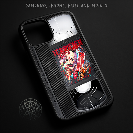 Murder Clown VHS Phone Case – iPhone, Samsung, Pixel & Moto G