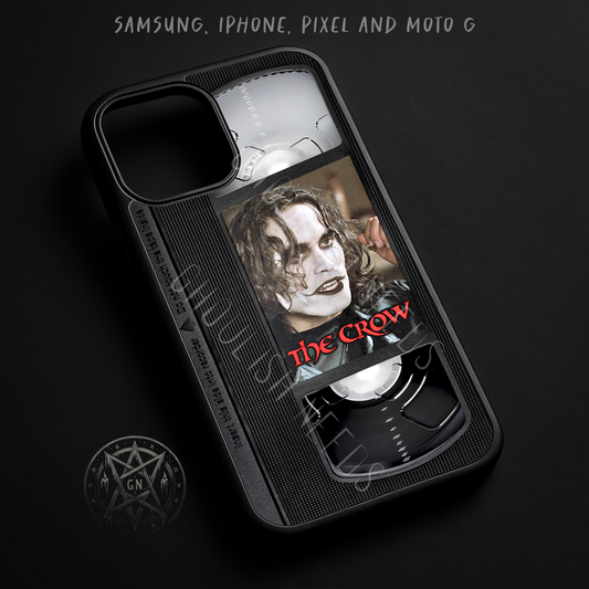 Dark Avenger VHS Phone Case – iPhone, Samsung, Pixel & Moto G