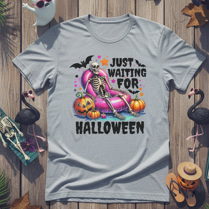 Waiting for Halloween - Spooky Summer Mockup