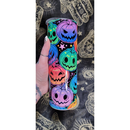 Rainbow Pumpkins 20oz Tumbler