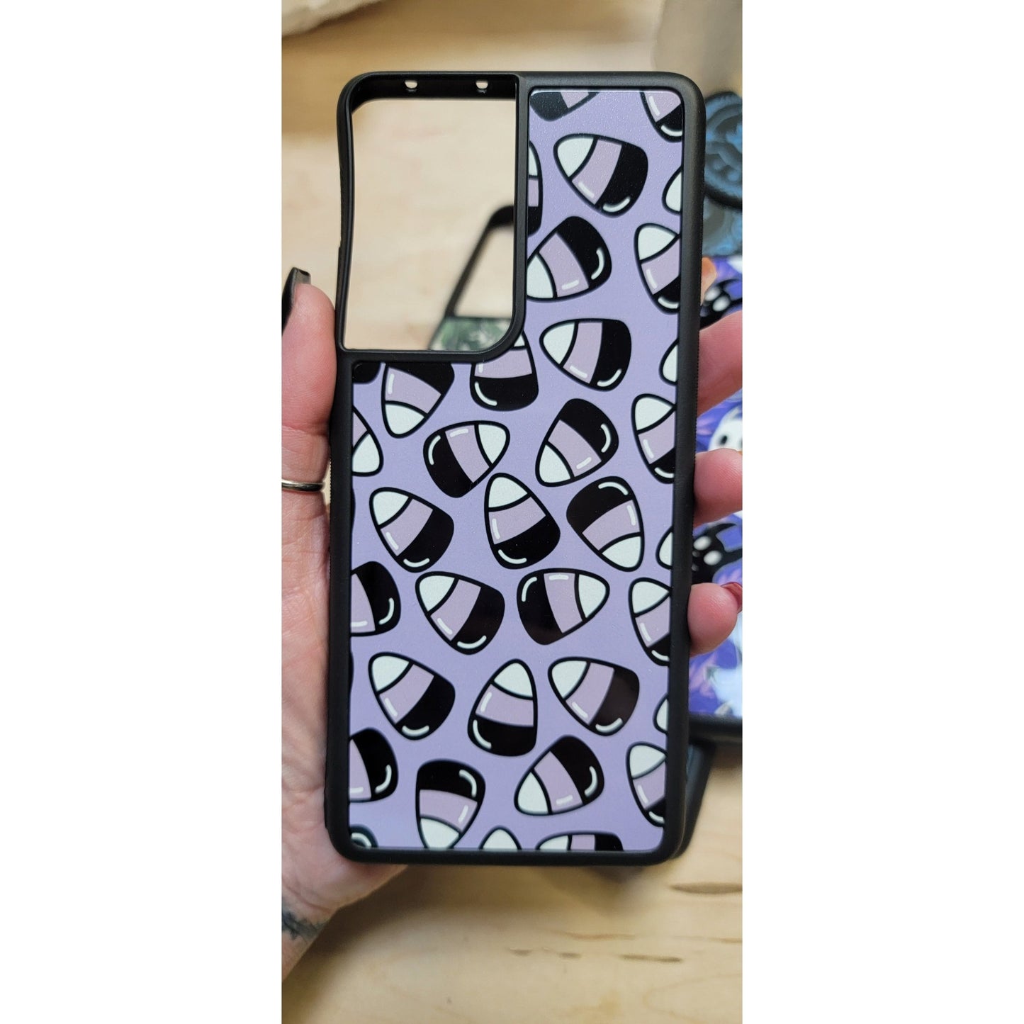 Purple Candy Corn Phone case