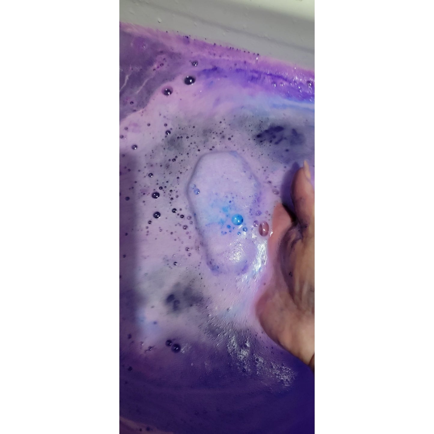 Coffin Bath bombs With Coffin Crystal Included