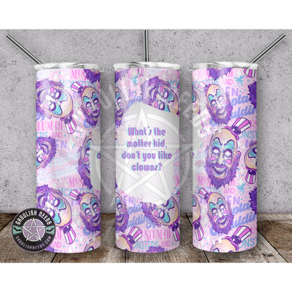 Evil Clown Pastel 20oz Tumbler