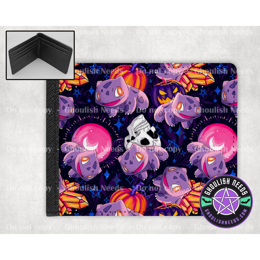Cute bulba Halloween Square wallet
