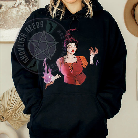 Mary Witch Pullover Hoodie
