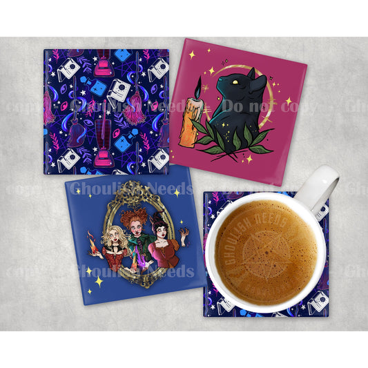 HP Witchy Coasters