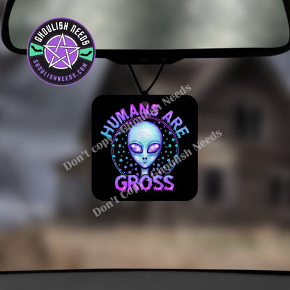 Humans are Gross Car Air Freshener