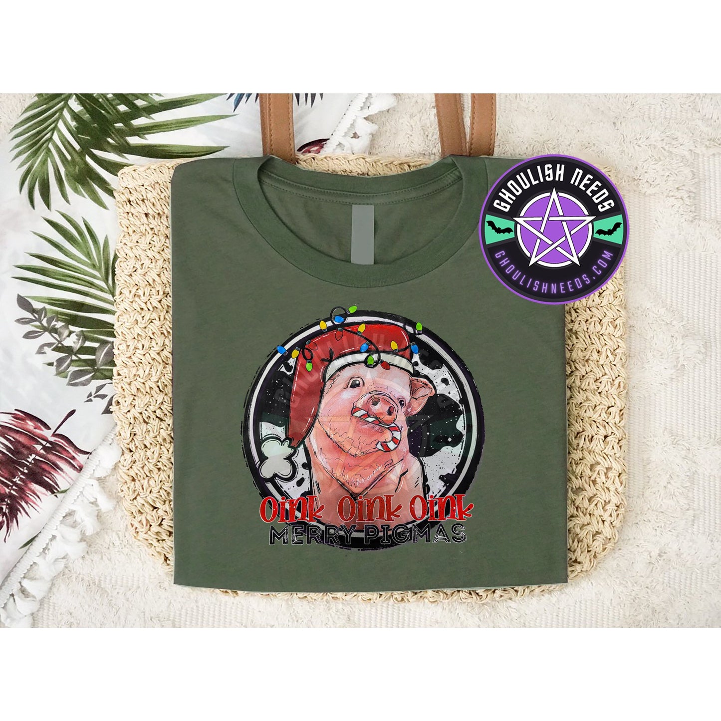 Merry Pigmas Graphic T-shirt