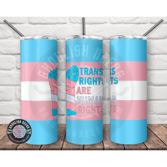 Trans rights 20oz Tumbler